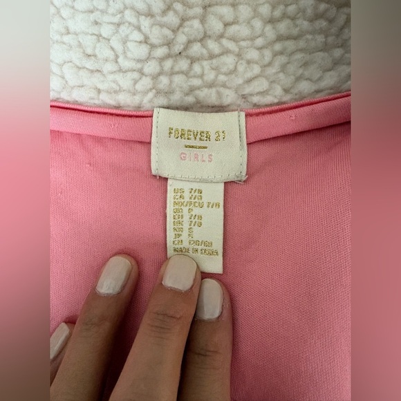 Forever 21 Soft Hoodie Size7-8 - Picture 2 of 7